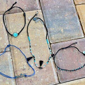 Pura Vida Bracelet and Necklace Set!